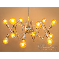 Люстра в стиле лофт паук Diasha 6052/12HR