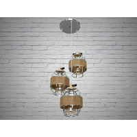 Подвесная люстра на кухню Diasha 8924-3HR Подвесная люстра на кухню Diasha 8924-3HR