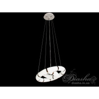 Люстра кольца Diasha MD2437-500+300WH dimmer 