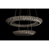 LED люстра со стразами круглая Linisoln 6127