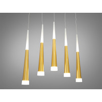 Современная люстра подвес 18W Diasha 3002/5G