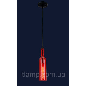 Люстры бутылки Levistella 758D843-1 RED