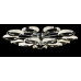 Светодиодная люстра LT9861/10+5 LED (CH) Splendid-Ray
302107