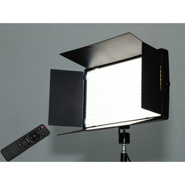 Студійний прожектор для фото та відеозйомки з пультом, 48Вт Diasha SL-RL-1200