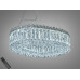 Люстра LED підвісна золото 46 Вт овальна з ПДУ Diasha 7930/430x300CH