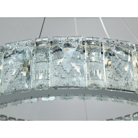 Підвісна люстра Diasha золото кришталь 68Вт LED Diasha 585/600HR