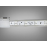 LED стрічка 220в, 96 шт/м, герметична, 15мм, RGB Diasha P220-5050-96-RGB-65-15
