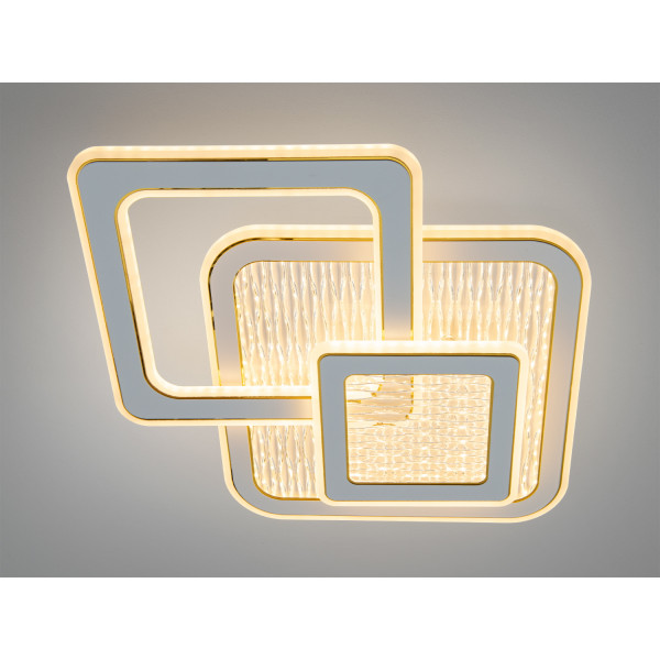 Люстра стельова Diasha біла 108Вт CCT 18м² 3 модулі Diasha 12536-300