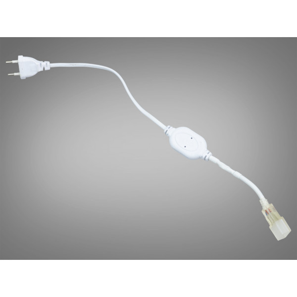 Конектор для стрічки 220V, 12mm Diasha P220-NEON-PLUG