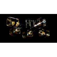 Люстра с плафонами  L6938B/5 (BLK+CR) Splendid-Ray
260801