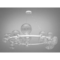 Люстра лофт в зал 24 лампы Diasha YC2108-24WH Люстра лофт в зал 24 лампы Diasha YC2108-24WH