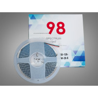 Адресна LED стрічка 24В, 120 діодів на метр, 8мм, теплий+холодний Diasha P12-2835-120-CW+WW-20-8