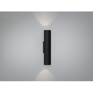 LED фасадний світильник чорний 7 Вт ап-даун Diasha PX-13