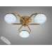 Стельова LED люстра золото 32W пульт димер Diasha 9358/3GD