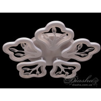 Люстра светодиодная потолочная с пультом Diasha 1841/5WH LED 3color dimmer