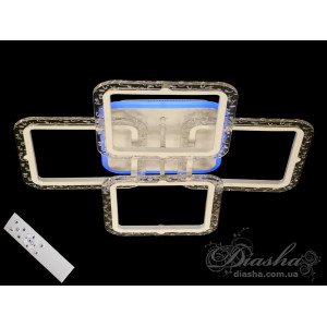 Стельова світлодіодна люстра з диммером 80W Diasha QX2519/4WHLED3colordimmer