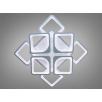 Люстра потолочная с пультом  Diasha S8060/4+4WHLED3colordimmer