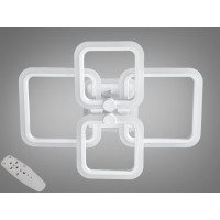 Плоска світлодіодна люстра з пультом, диммером, підсвіткою, 70W Diasha A8208/4WHLED3colordimmer Плоска світлодіодна люстра з пультом, диммером, підсвіткою, 70W Diasha A8208/4WHLED3colordimmer