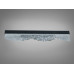 Настінний LED бра-планка чорна 11 Вт скло Diasha 8057/400BK