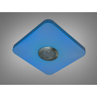 LED стельова люстра біла 45 Вт з Bluetooth колонкою Diasha DB-8501A/280x280RGB+MP3