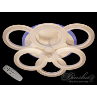 Cветодиодная люстра в зал Diasha A3003/3+3WH LED 3color dimmer 