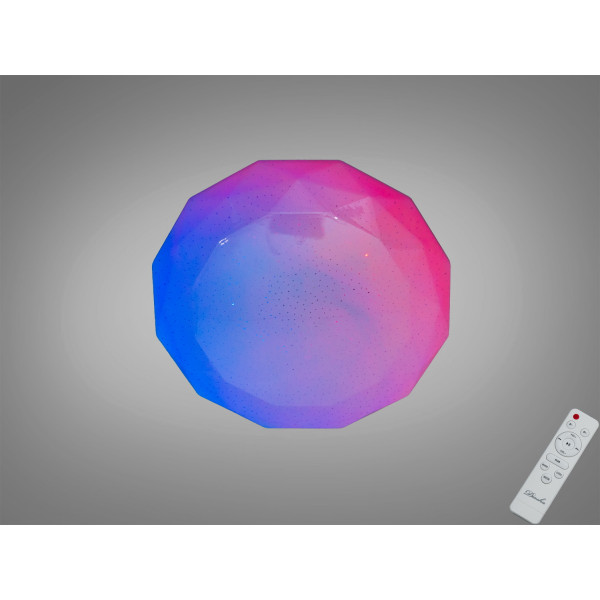 LED стельова люстра біла 45 Вт  Diasha DB-8303/300RGB