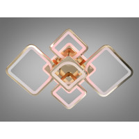 LED люстра в спальню с пультом управления Diasha 8060/2+3GLED3colordimmer