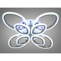 Люстра потолочная в зал 135W Diasha A8059/4+4HRLED3colordimmer