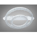 Стельова LED люстра кільця біла 72W  Diasha MX78203/500+300WH