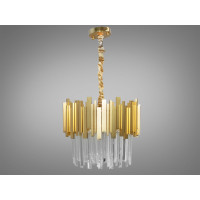 Люстра хрустальная подвесная Diasha 901-400GDsatin Люстра хрустальная подвесная Diasha 901-400GDsatin