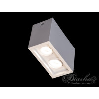 Накладные точечные светильники Diasha 136F-2-WH