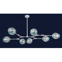 Люстра молекула Levistella 752L7731-7 WH+BL