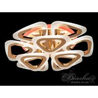 Cветодиодная люстра Diasha A8118/6+3G LED 3color dimmer