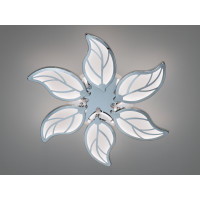 Люстра стельова Diasha хром 105W димер пульт LED Diasha 8028/6HRLED3colordimmer