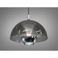 LED підвіс Diasha чорний хром димчасте скло 7 Вт Diasha QY-H1205CH+GY