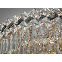 Люстра в зал 20 ламп золото Diasha 6309-800SGD