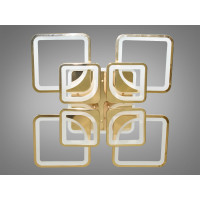 Cветодиодная люстра Diasha 8060/4+4 G led dimmer 3 color