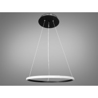 Люстра светодиодная декоративная кольца  Diasha MD9079-400ABK dimmer