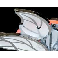 Cветодиодная люстра Diasha 8028/6+3HR LED 3color dimmer 