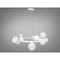 Люстра в стилі Loft - "Бульбашки" на 15 ламп Diasha 1082-15WH+WH Люстра в стилі Loft - "Бульбашки" на 15 ламп Diasha 1082-15WH+WH