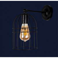 Настенные светильники бра в стиле loft Levistella 756WPR108F3-1 BK