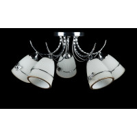 Люстры потолочные с пафоном Splendid-Ray 211111 (FGD+CR MIX) Люстры потолочные с пафоном Splendid-Ray 211111 (FGD+CR MIX)