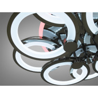 Люстры светодиодные Diasha 8022/4+4BHR LED 3color dimmer  