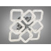 Потолочная светодиодная люстра с пультом 90W Diasha S2205/4+4HRLED3colordimmer