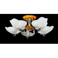 Люстра с плафонами  L9272/5+1 (BRN) Splendid-Ray
01997