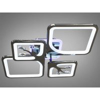 Люстры потолочные светодиодные с пультом Diasha 8157/2+2BHR LED 3color dimmer