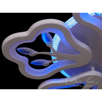 Люстра светодиодная потолочная с пультом Diasha 1841/5WH LED 3color dimmer