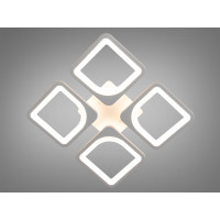 Люстра стельова LED Серія 8060 чорна 60Вт димер Diasha S8060/4WH