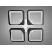 Світлодіодна люстра 65W Diasha S8060/4BKdimmer