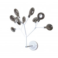 Бра светодиодное в современном стиле Levistella 756LPR0031-9 WH+BK Бра светодиодное в современном стиле Levistella 756LPR0031-9 WH+BK